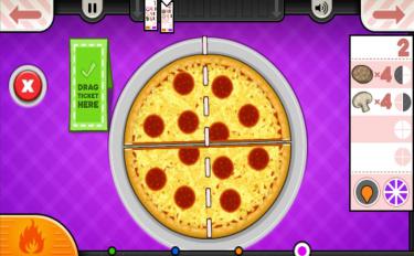 screenshoot for Papa’s Pizzeria To Go!