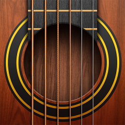 logo for Real Guitar Free - Chords, Tabs & Simulator Games