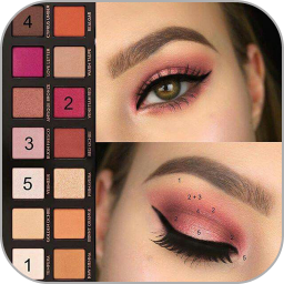 poster for i learn to make up (face, eye, lip)