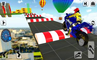 screenshoot for UK Mega Ramp Moto Rider Racer