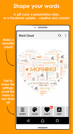 screenshoot for Word Cloud