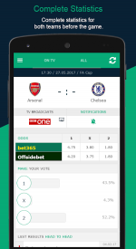 screenshoot for Football on TV and livescore