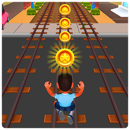 poster for Subway escape: kids surfers casual running game