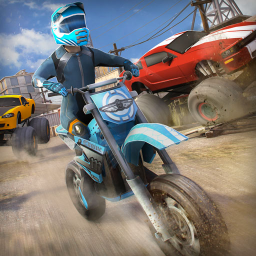 poster for Free Motor Bike Racing - Fast Offroad Driving Game