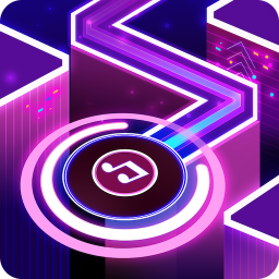 logo for Dancing Ballz: Music Dance Line Tiles Game