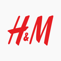 logo for H&M - we love fashion