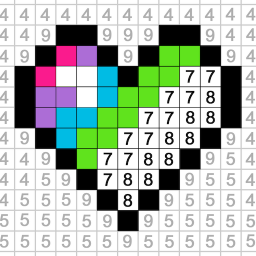 poster for Colour by Numbers: Free Colouring Games Pixel Art