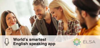 graphic for Learn English Speaking & Improve your Accent: ELSA 6.4.5