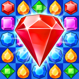 logo for Jewels Legend - Classic gem landscapes game