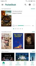 screenshoot for PocketBook reader - any books