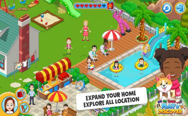 screenshoot for My Town: Play & Discover - City Builder Game