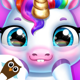 logo for My Baby Unicorn - Virtual Pony Pet Care & Dress Up