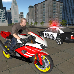 poster for Bike Police Pursuit: Cop Chase & Escape