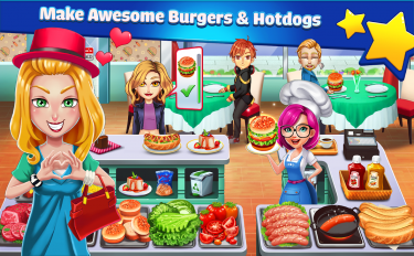 screenshoot for Cooking Star Chef - Realistic, Fun Restaurant Game