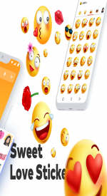 screenshoot for IN Launcher - Love Emojis & GIFs, Themes