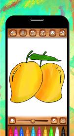 screenshoot for Fruits Coloring Book & Drawing Book - Kids Game