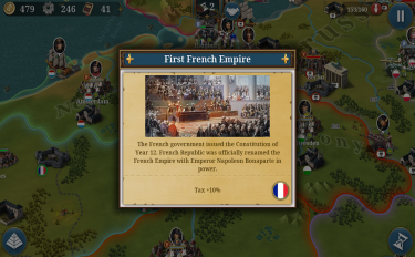 screenshoot for European War 6: 1804 - Napoleon Strategy Game