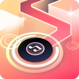 poster for Dancing Ballz: Music Dance Line Tiles Game