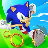 logo for Sonic Dash Red Star Rings