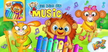 graphic for 123 Kids Fun Music Games Free 3.47c