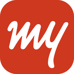 logo for MakeMyTrip Travel Booking: Flights, Hotels, Trains