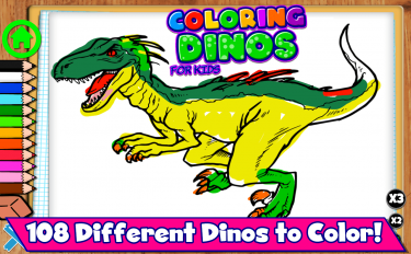 screenshoot for Coloring Dinosaurs For Kids