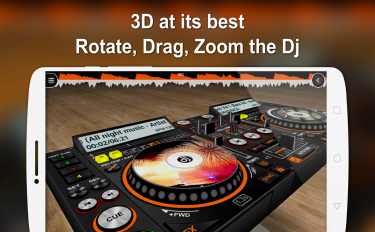 screenshoot for DiscDj 3D Music Player - 3D Dj Music Mixer Studio