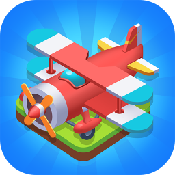 poster for Merge Plane - Click & Idle Tycoon