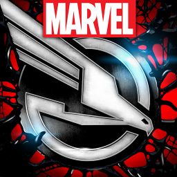 logo for MARVEL Strike Force