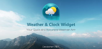 graphic for Weather & Clock Widget for Android Ad Free 4.2.6.7