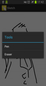 screenshoot for Hand Drawing