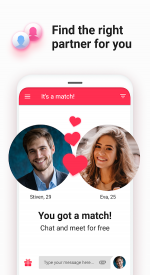 screenshoot for Dating App - SweetMeet
