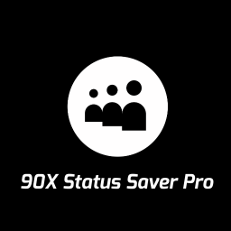 logo for 90X Status Saver Pro