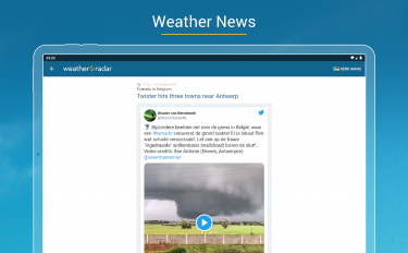screenshoot for Weather & Radar - Storm alerts