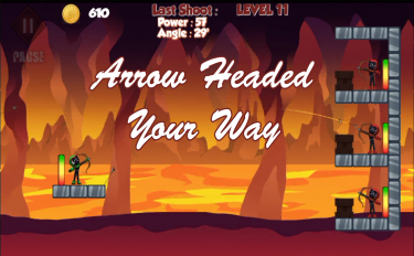 screenshoot for Stickman Bow Mastery: Flying Arrows