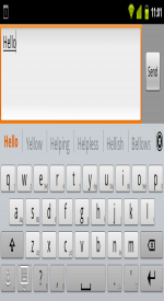 screenshoot for French for AnySoftKeyboard
