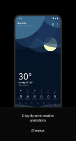 screenshoot for OnePlus Weather