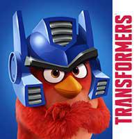 logo for Angry Birds Transformers Infinite Coins