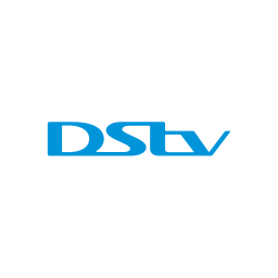 logo for DStv Now: Watch live sport, shows & news on the go