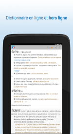 screenshoot for Dictionnaire français