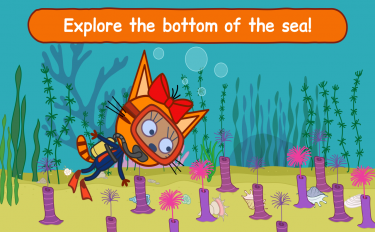 screenshoot for Kid-E-Cats Sea Adventure! Kitty Cat Games for Kids