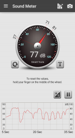 screenshoot for Sound Meter Pro
