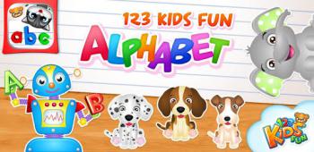 graphic for 123 Kids Fun ALPHABET: Alphabet Games for Kids 4.05c