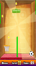 screenshoot for Wall Free Throw Soccer Game