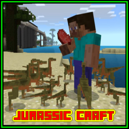 logo for Jurassic Craft Addons MCPE