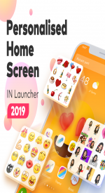 screenshoot for IN Launcher - Love Emojis & GIFs, Themes