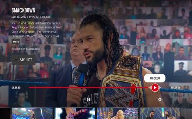 screenshoot for WWE