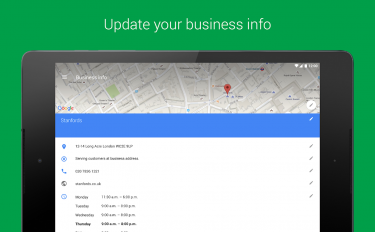 screenshoot for Google My Business