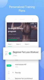 screenshoot for Keep - Home Workout Trainer