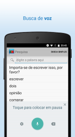 screenshoot for Dicionário Português